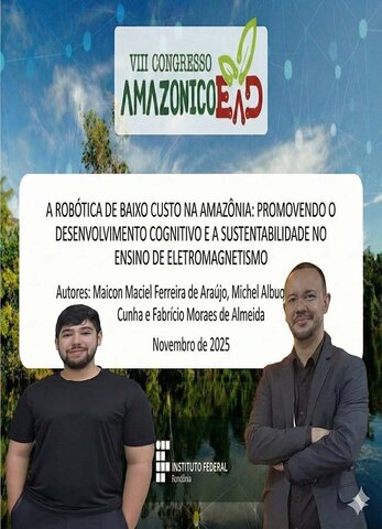 Acadêmico de Engenharia da Faculdade Metropolitana e Docentes apresentam trabalho inovador no VIII Congresso Amazônico EAD - Gente de Opinião