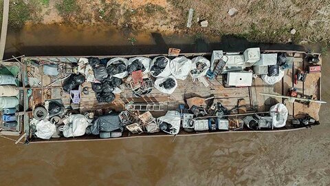 Ação ‘Somos Todos Guaporé’ recolhe 2 toneladas de resíduos e reforça consciência ambiental em Pimenteiras do Oeste (RO)