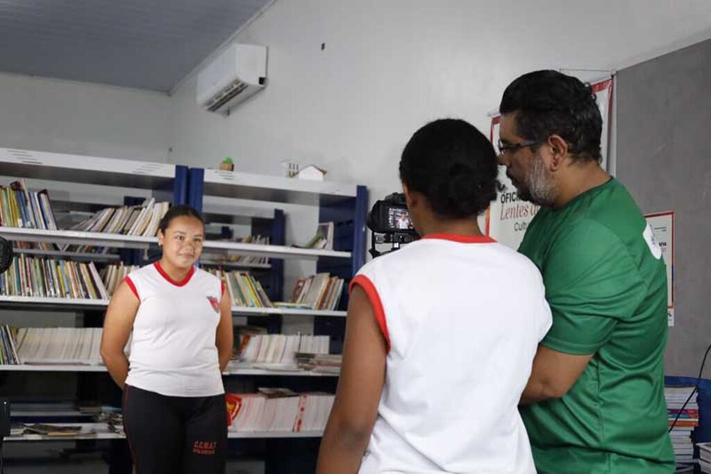 Pontão de Cultura Diversidade Amazônica capacita estudantes de Vilhena com oficinas de fotografia e rodas de conversa - Gente de Opinião