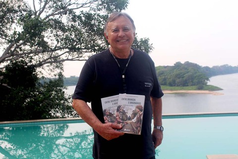 História e Ficção: Paulo Saldanha lança em Porto Velho seu livro “Entre Brancos e Originários – A Ferrovia de Deus”