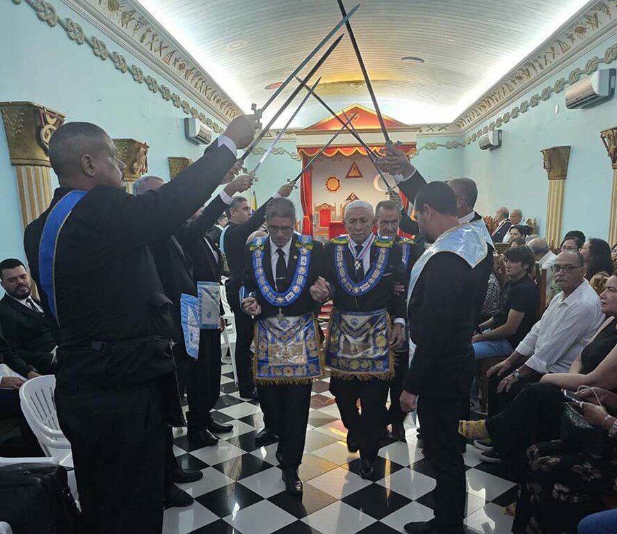 Maçonaria de Rondônia outorga a mais alta comenda da Ordem a Francisco Aleixo em sessão pública histórica - Gente de Opinião