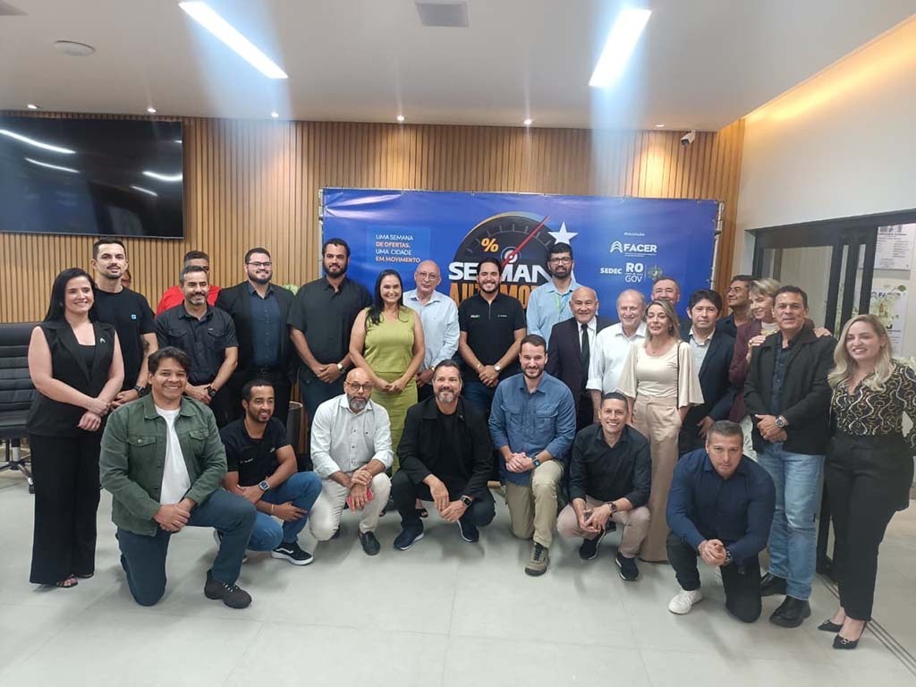 FACER e SEDEC lançam oficialmente a Semana Automotiva em Porto Velho - Gente de Opinião