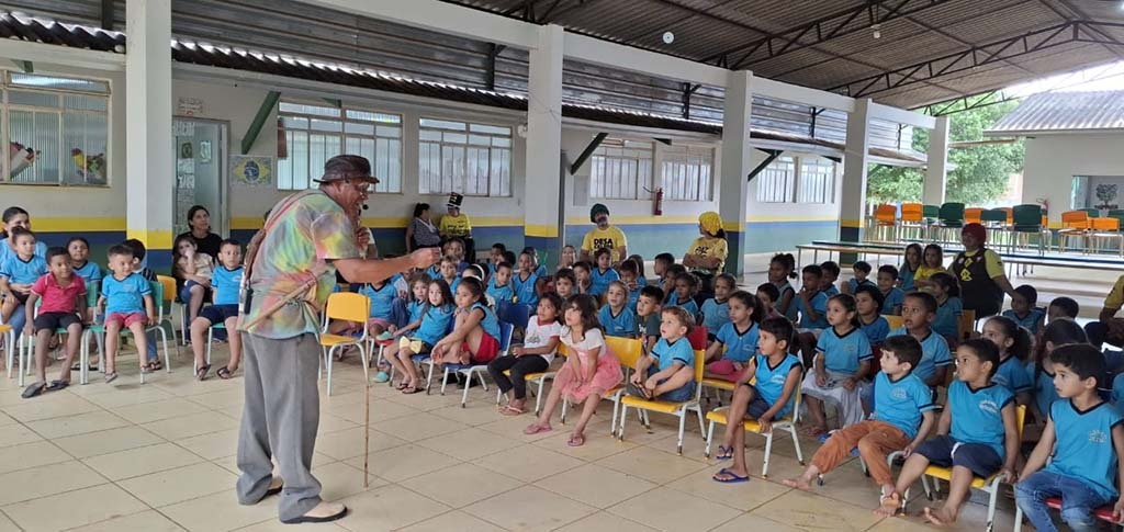 As Aventuras de Vô Capistana” encanta Rondônia, durante o Sesc 52 - Gente de Opinião