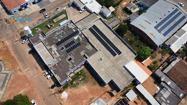 Placas solares instaladas pela Energisa no Hospital Regional de Cacoal - Gente de Opinião