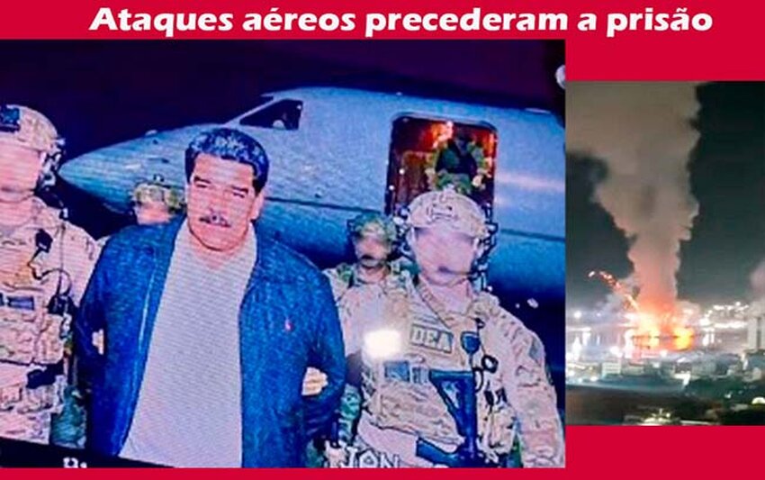 A cavalaria chegou e arrastou o ditador sanguinário, líder de um esquema de tráfico internacional de drogas