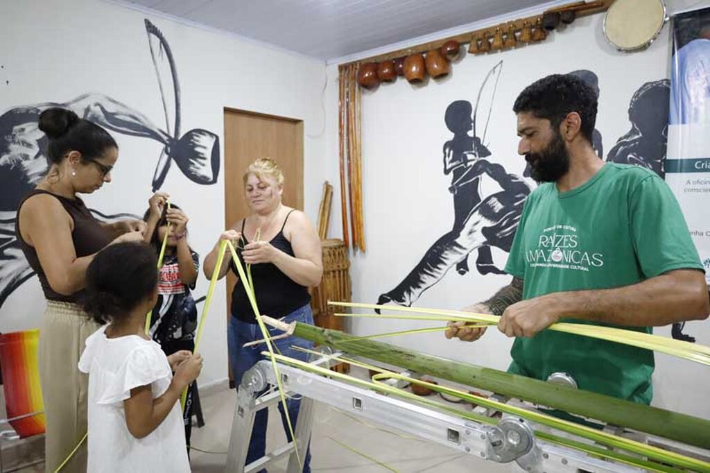 Pontão de Cultura Raízes Amazônicas capacita 15 pessoas em oficina gratuita de artesanato com fibras vegetais em Vilhena - Gente de Opinião