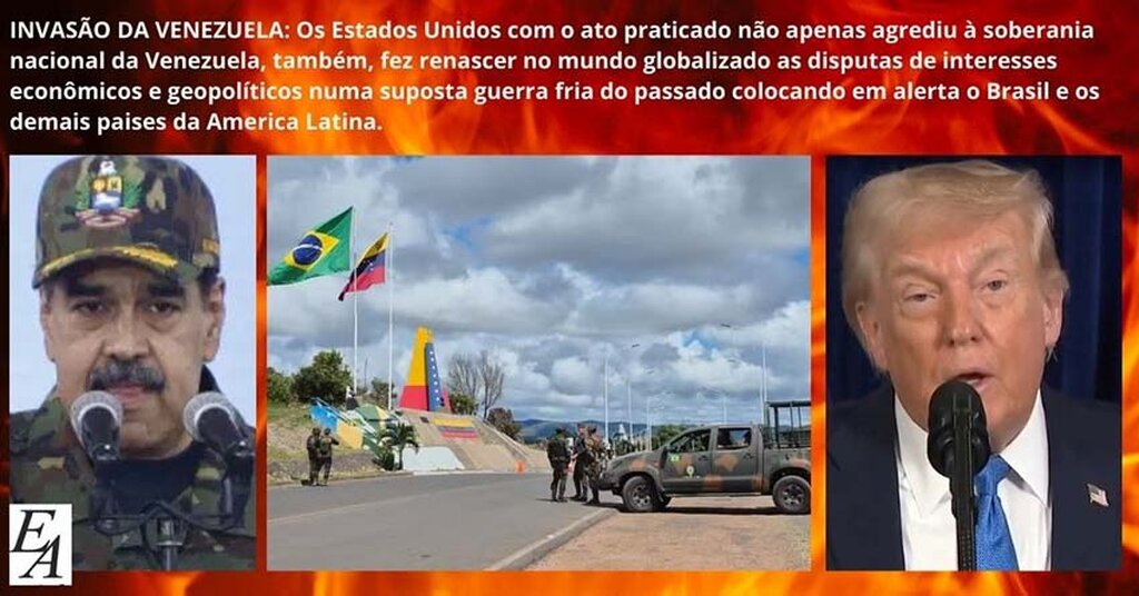 OS EUA ESTÃO NA CONTRAMÃO DA MODERNIDADE: nas suas ações territoriais não observam normas sobre o direito internacional, geopolítica, soberania nacional e da ONU. - Gente de Opinião