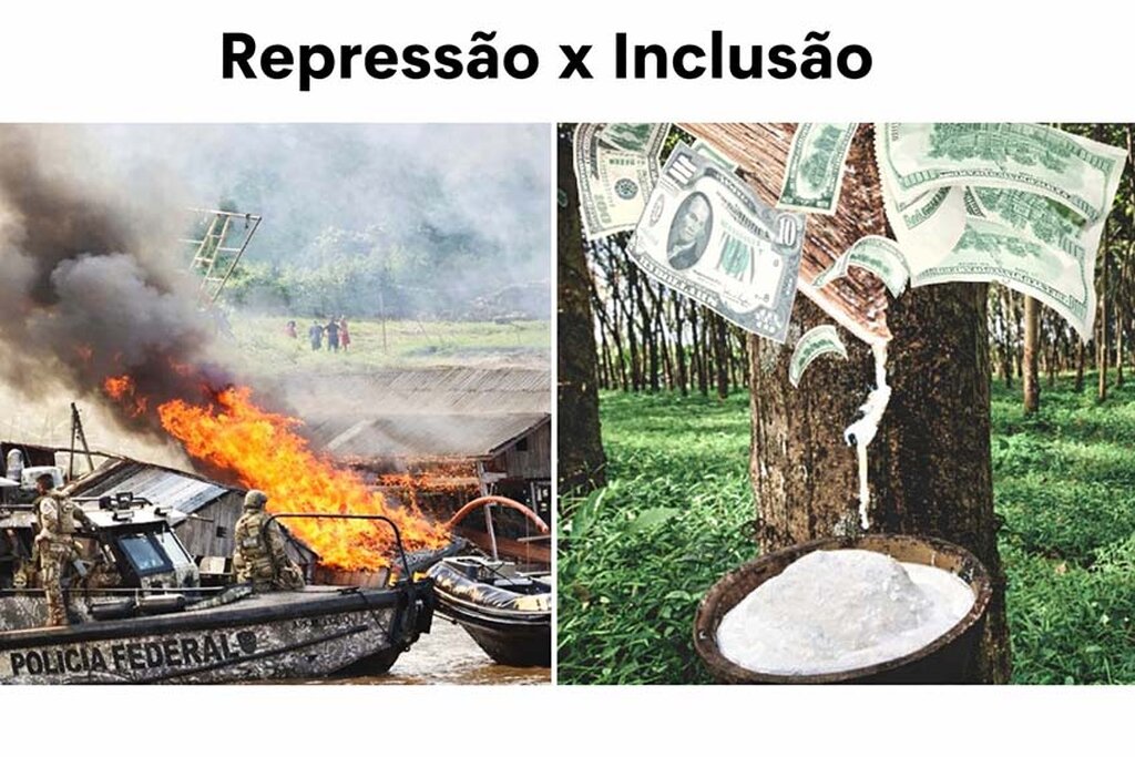 Choque de realidades: de um lado, a lógica da repressão espetacular e destrutiva; do outro, a possibilidade de inclusão produtiva, sustentável e inteligente. Causa, consequência e escolha política. - Gente de Opinião