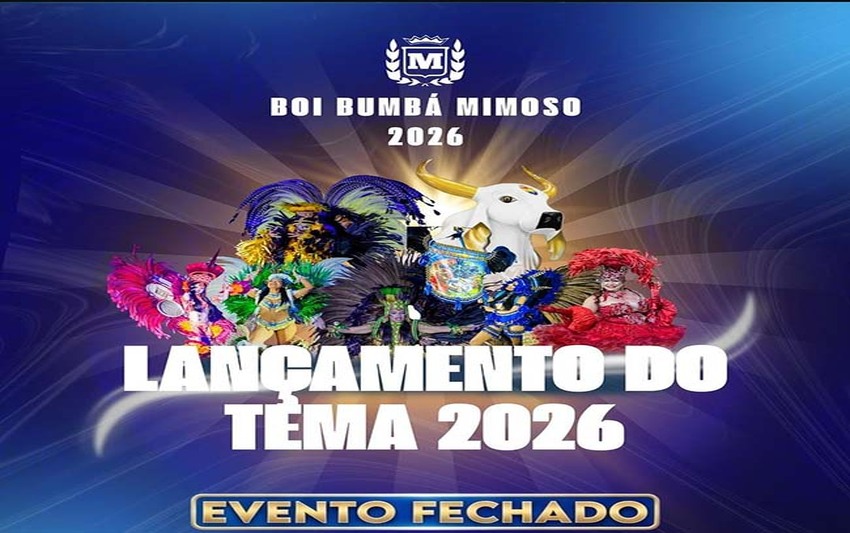 Boi Bumbá Mimoso inicia novo ciclo com lançamento de tema e camisa para 2026