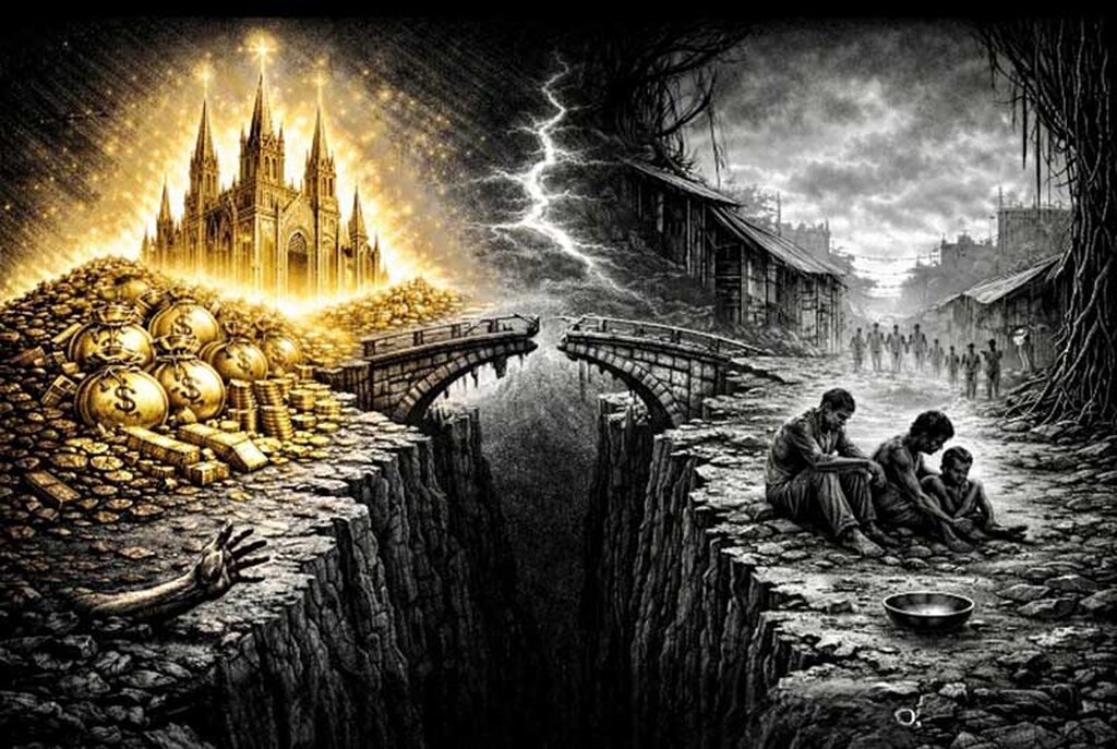 Entre o altar e a fome: a sinceridade é ataque, a compaixão é ameaça — e a ignorância é virtude - Gente de Opinião