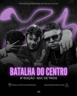 Batalha do Centro promove arte no espaço público com edição especial neste sábado em Porto Velho