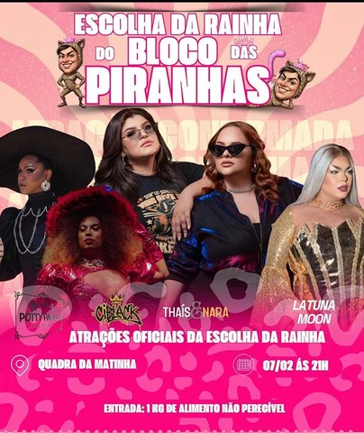 Humaitá celebra a escolha da Rainha do Bloco das Piranhas com grande evento solidário - Gente de Opinião