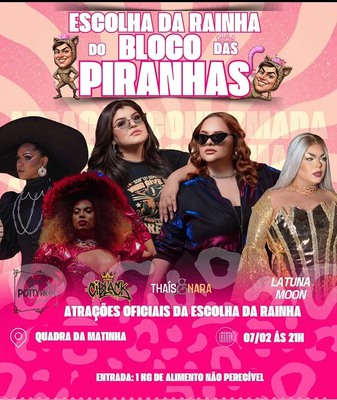 Humaitá celebra a escolha da Rainha do Bloco das Piranhas com grande evento solidário