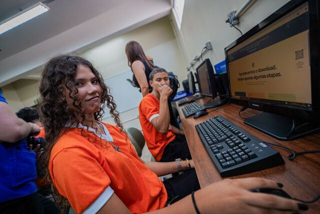 Desde a criação, o programa do Ministério das Comunicações (MCom) já doou 44,5 mil equipamentos para 3,1 mil pontos de inclusão digital. Foto: Shizuo Alves/MCom - Gente de Opinião