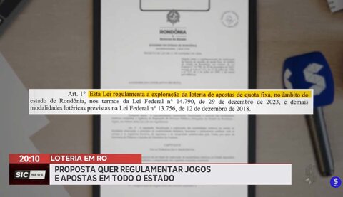 Governo de Rondônia quer regulamentar jogos e apostas em todo o estado