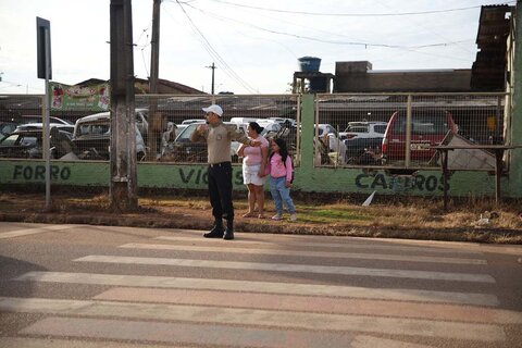 Operação Volta às Aulas reforça segurança e orientação no trânsito em Porto Velho