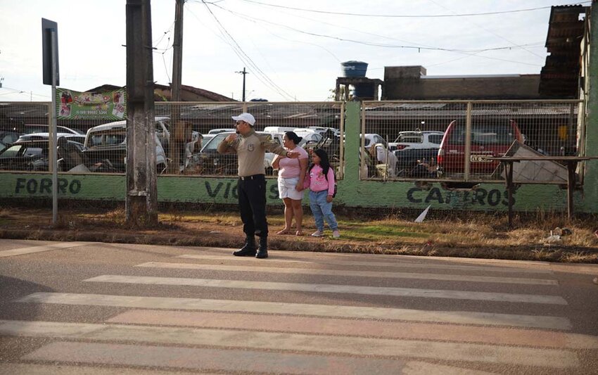 Operação Volta às Aulas reforça segurança e orientação no trânsito em Porto Velho