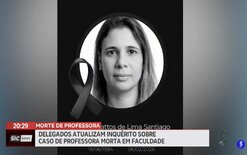 Delegados atualizam inquérito sobre caso de professora morta em faculdade