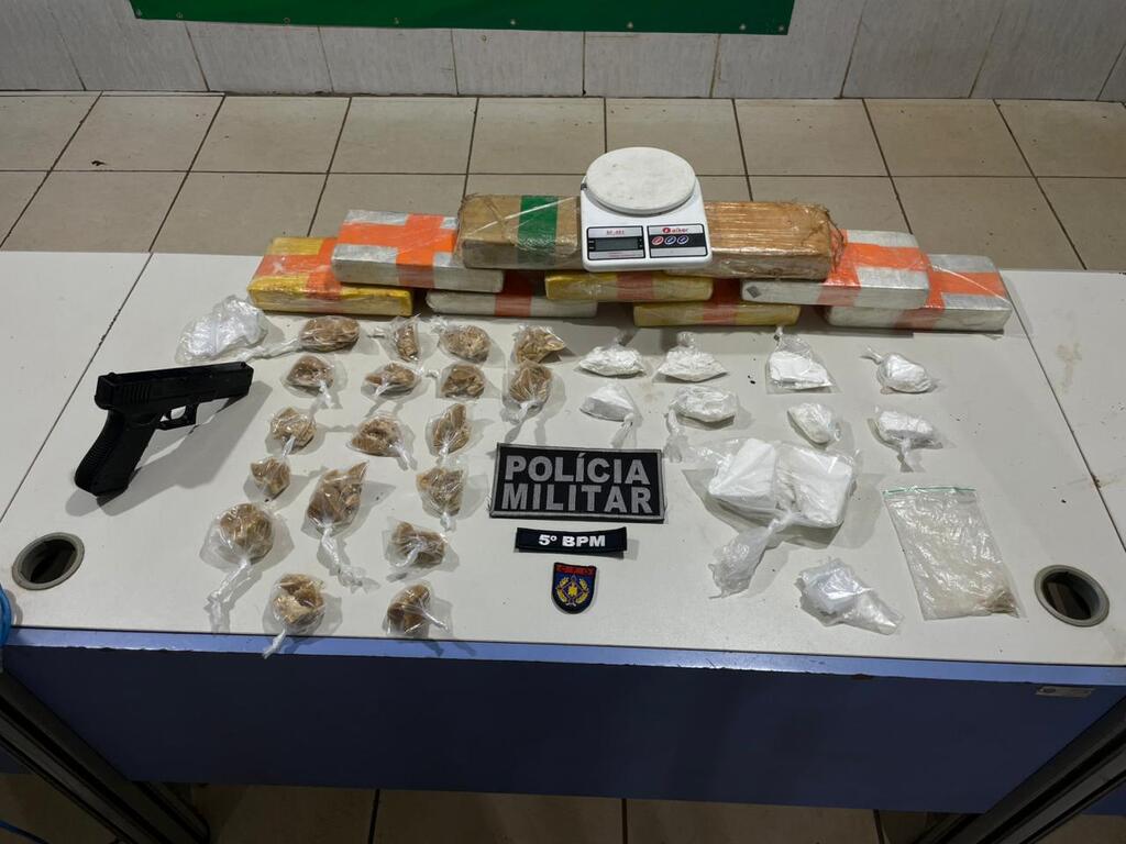 Polícia Militar apreende mais de 10 kg de drogas e prende dois suspeitos por tráfico em Porto Velho - Gente de Opinião