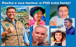 Rocha prepara a sucessão comandando o PSD, que com ele se tornou um grande partido em Rondônia