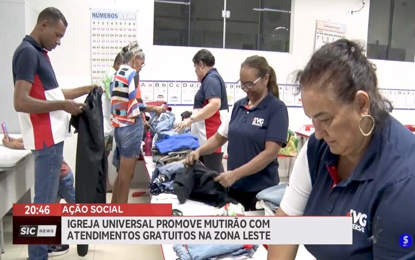 Igreja Universal promove mutirão com atendimentos gratuitos na zona Leste de Porto Velho