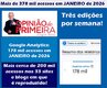 Blog Opinião de Primeira tem recorde com mais de 376 mil axessos em janeiro de 2026