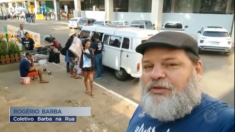 Ex-morador de rua atua com projetos que ofertam presença e acolhimento de pessoas em situação de vulnerabilidade