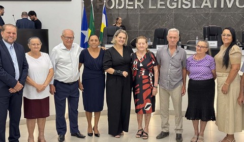 Pioneira Geralda Deiró é homenageada com nome de rua em Vilhena