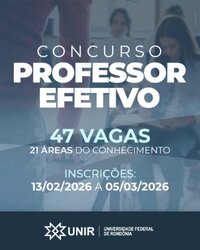 UNIR está com inscrições abertas para 47 vagas de professor efetivo - Gente de Opinião