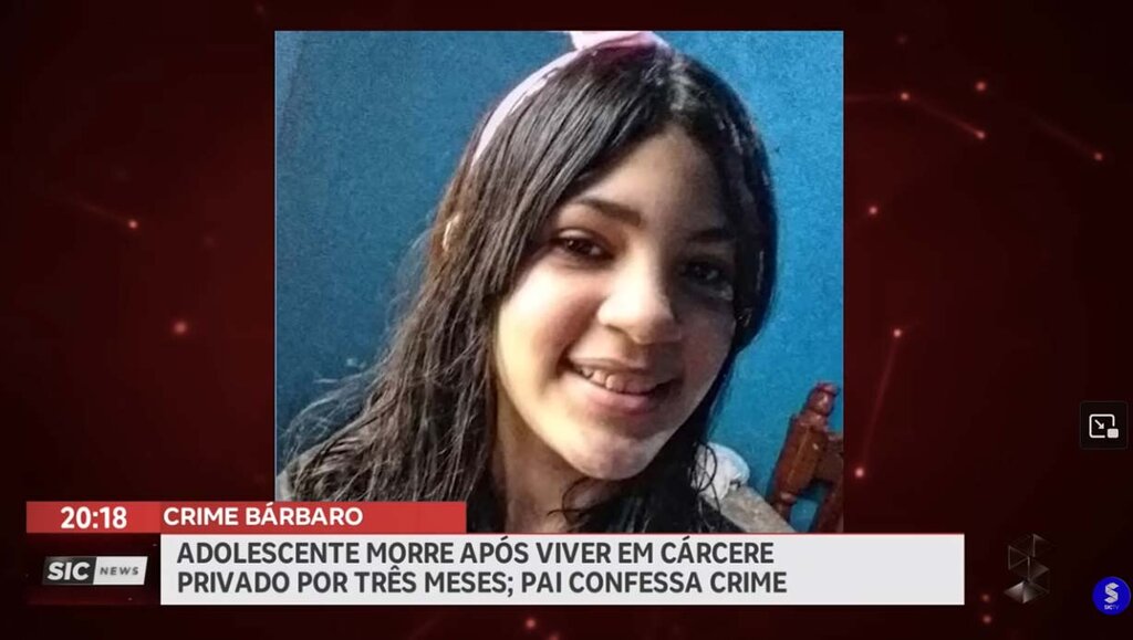 Adolescente morre após viver em cárcere privado por três meses; pai confessa crime - Gente de Opinião
