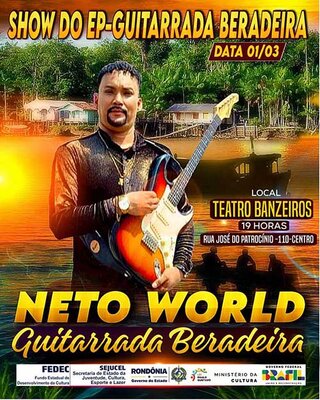 A Identidade Sonora do Norte em Cena: Porto Velho recebe o lançamento do EP "Guitarrada Beradeira"