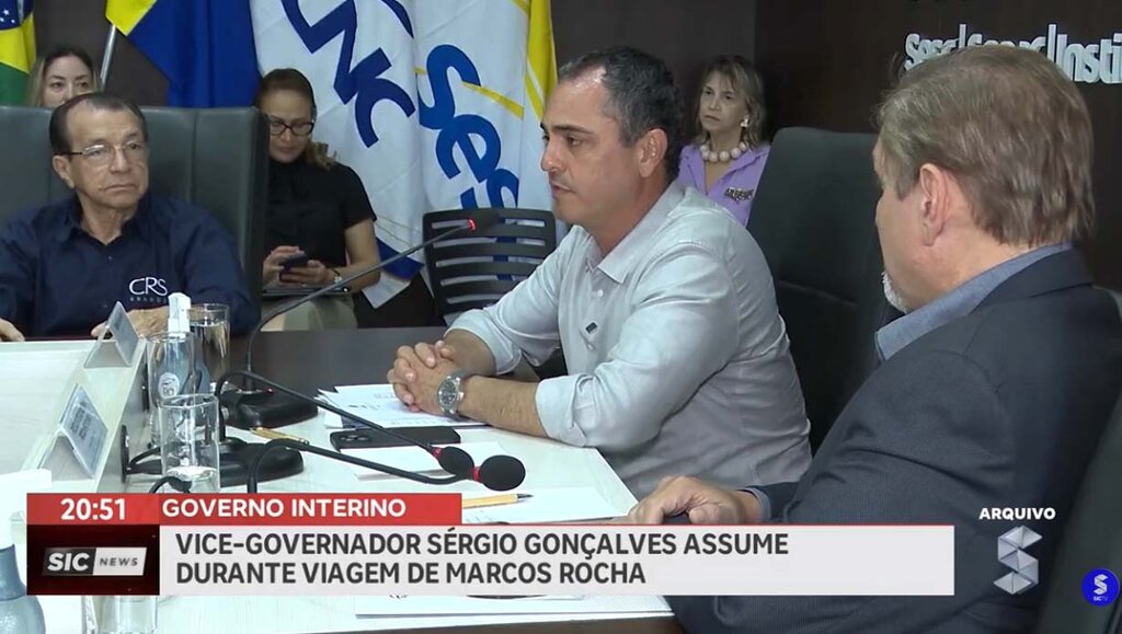 Sérgio Gonçalves assume Governo durante viagem de Marcos Rocha - Gente de Opinião