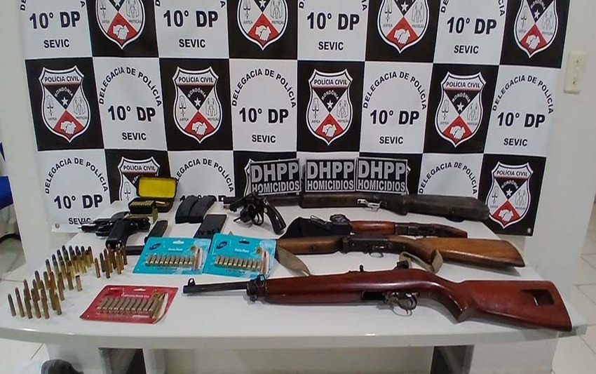 Polícia Civil prende suspeitos de homicídio e apreende armas em Abunã