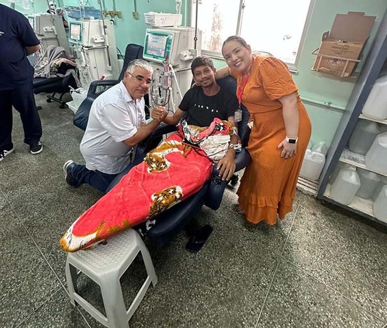 Sala de Serviço de Hemodiálise da Santa Casa de Sobral (Crédito: Fernando Torres) - Gente de Opinião