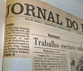 Fome na praca 1985 - foto JB - Gente de Opinião