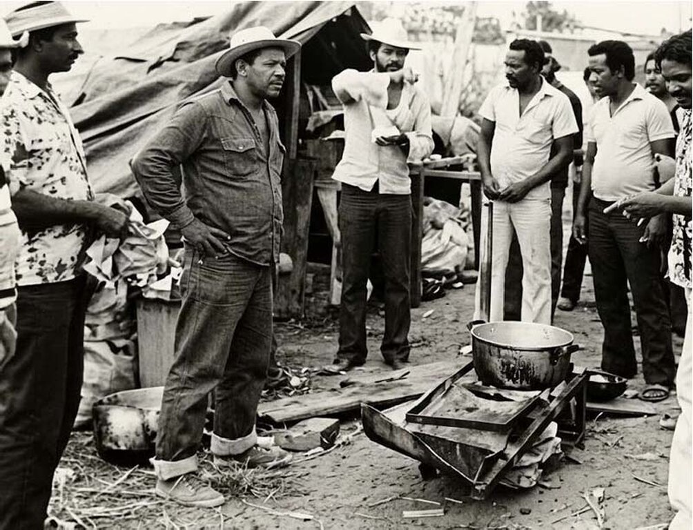 Fome na praca 1985 - foto Montezuma Cruz - Gente de Opinião