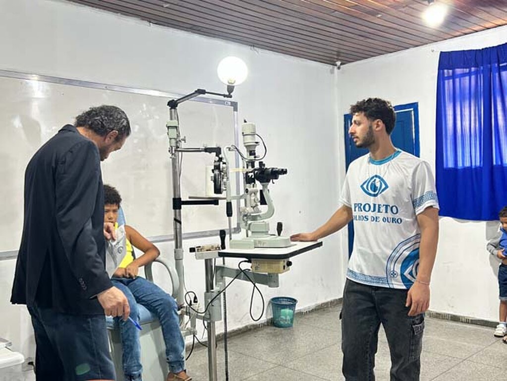 Projeto Olhos de Ouro realiza grande ação de saúde em Ouro Preto do Oeste com cerca de 400 atendimentos à população - Gente de Opinião