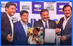 Hildon dribla o isolamento, entra para o União Brasil e faz parceria com Cirone Deiró, que é de Cacoal