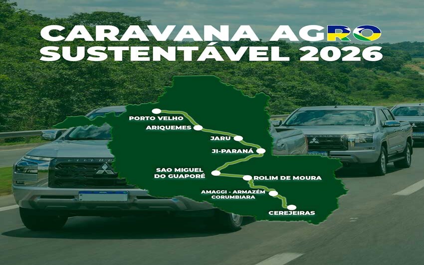 Interessados devem fazer a inscrição para integrar a Caravana Agro Sustentável RO 2026