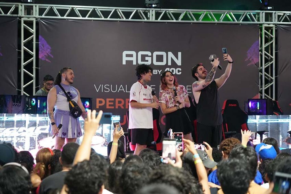 Creators Guaxinim, Felps, Tiemiau e Gianzeta movimentam público nerd na Tecnogame - Gente de Opinião