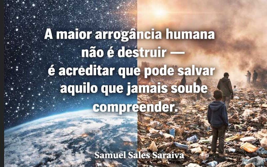 Salvar o Planeta — ou Tentar Sobreviver à Nossa Própria Insanidade?