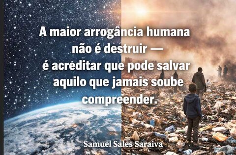 Salvar o Planeta — ou Tentar Sobreviver à Nossa Própria Insanidade?