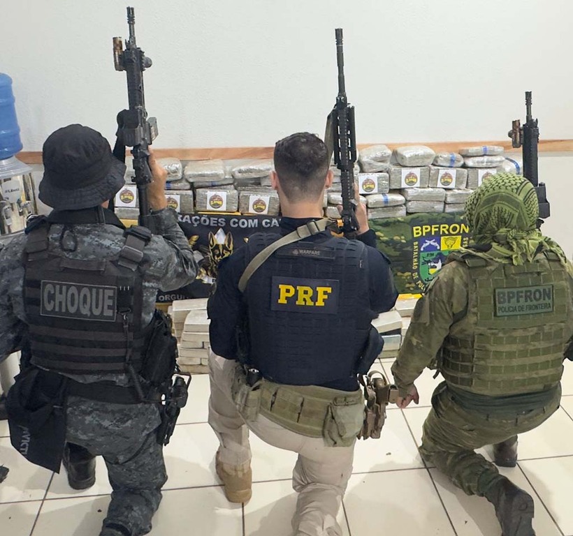 Forças de segurança apreendem pasta base de cocaína, maconha e cloridrato de cocaína no Rio Madeira, em Rondônia - Gente de Opinião