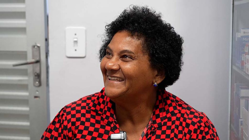 Maria Aparecida encontrou no atendimento noturno uma alternativa rápida e acolhedora - Gente de Opinião