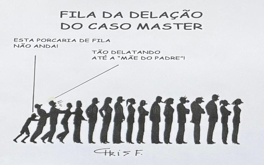 Fila de delação do caso Master
