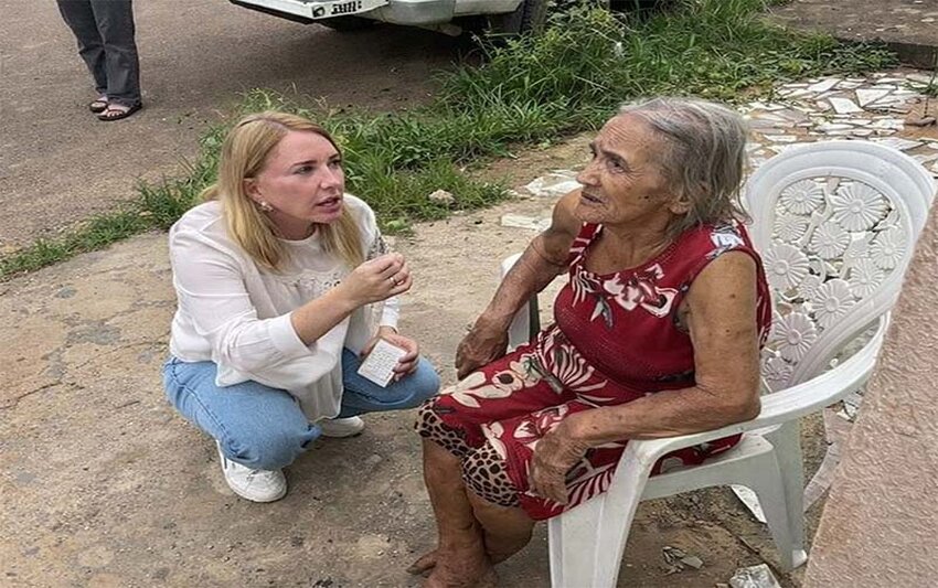 Deputada Ieda Chaves resgata idosa, 10 animais e revela drama humano em Porto Velho