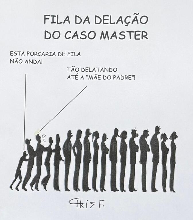 Fila de delação do caso Master - Gente de Opinião