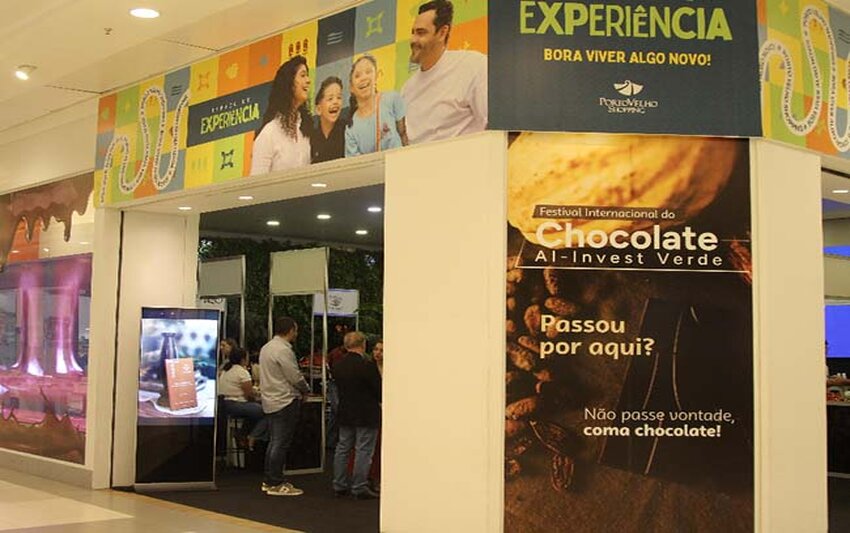 Festival Internacional de Chocolate – AL-INVEST Verde impulsiona vendas e gera conexões em Rondônia