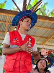 Coordenador do DSEI, Isac Wajuru. - Gente de Opinião