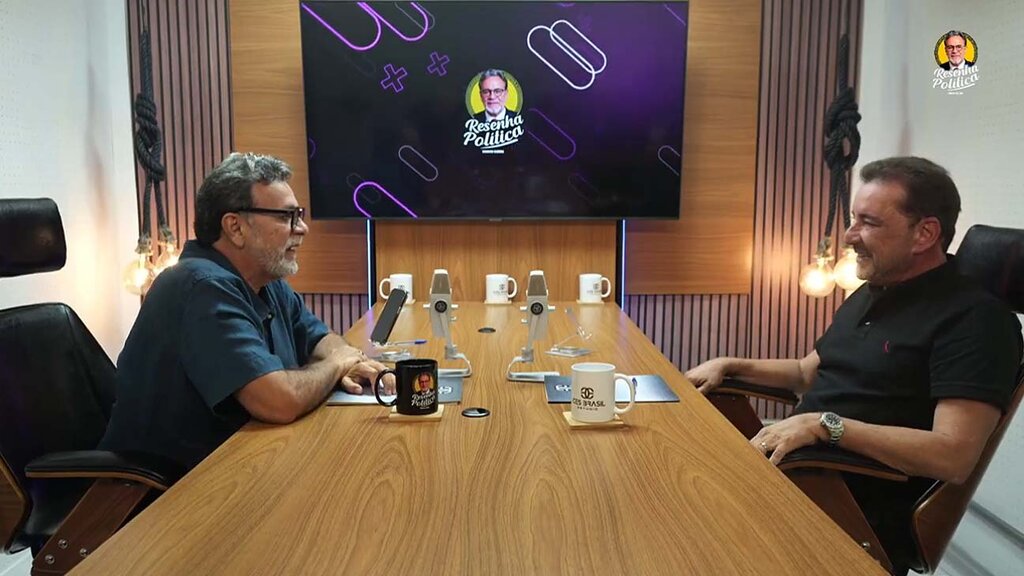 O pré-candidato a governador pelo União Brasil, Hildon Chaves, é o entevistado de Robson Oliveira - Gente de Opinião